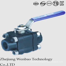 Wb-01 A105 Forged Steel High Pressure Ball Valve 3000psi